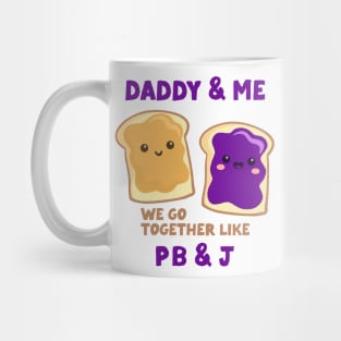 pbj daddy & me (grape) Mug